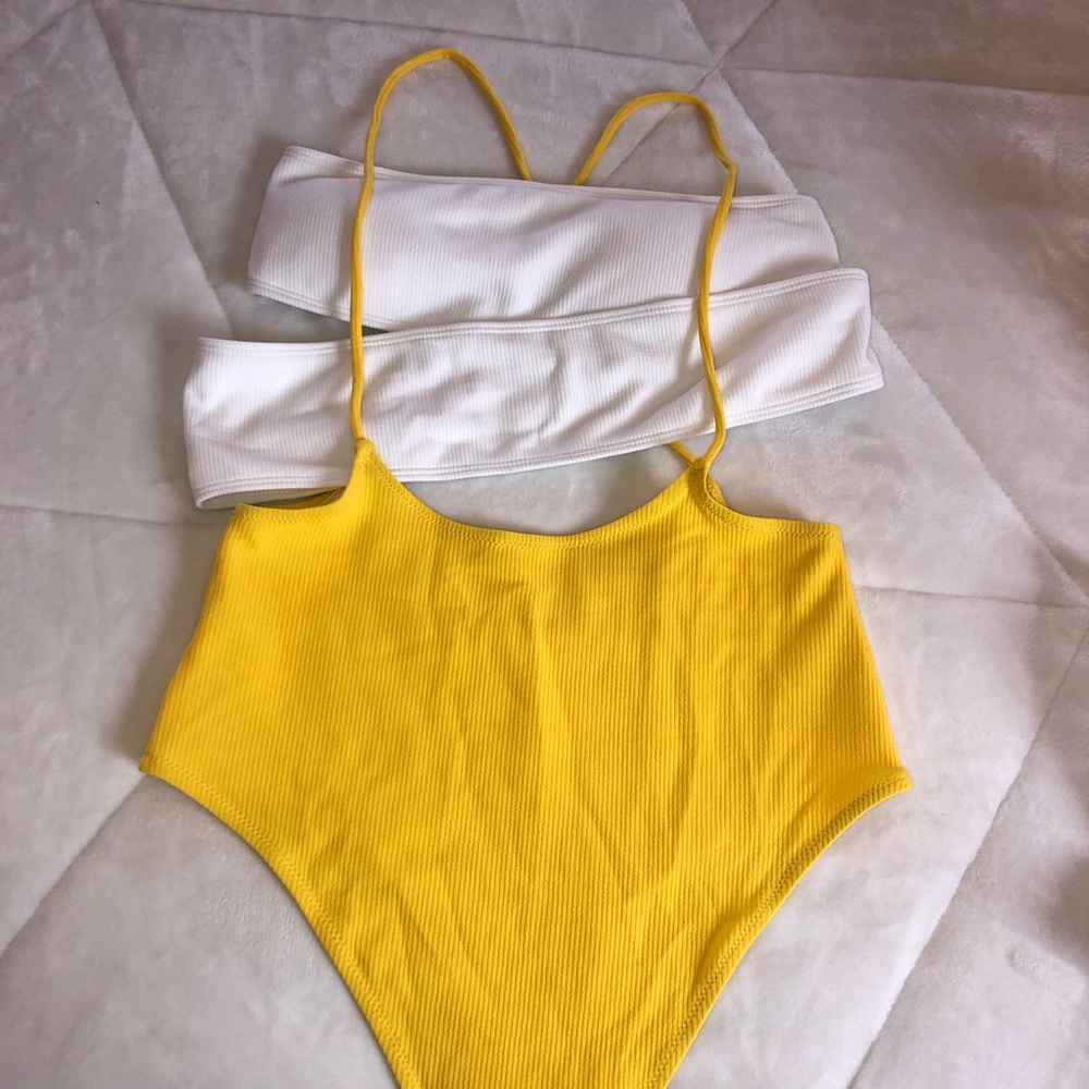 White Bikini Top